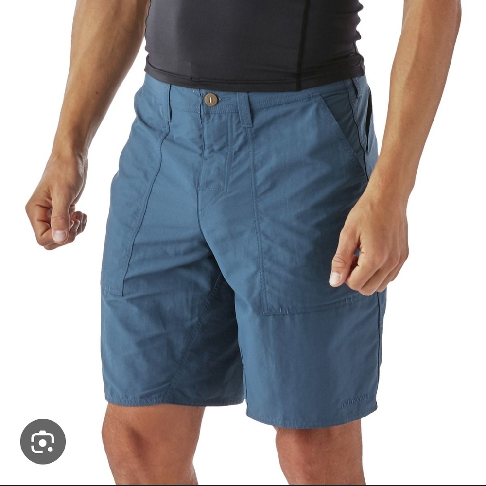 Patagonia Men's Slate Blue Hybrid Performance Shorts